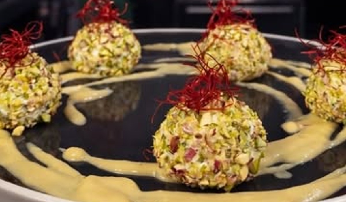 Rocher di Ricotta e Pistacchio