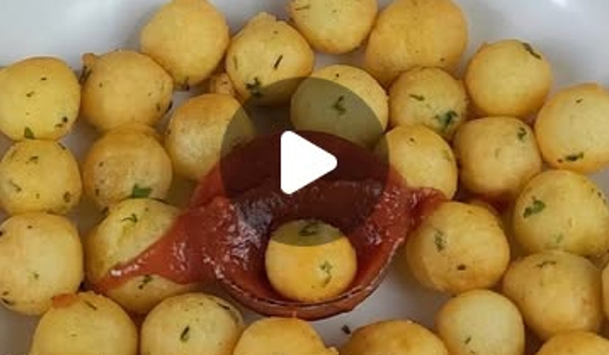 Palline di patate fritte