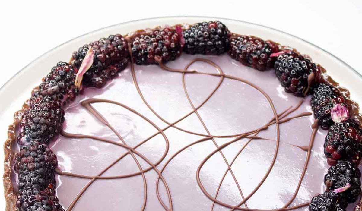 Crostata cioccolato e more