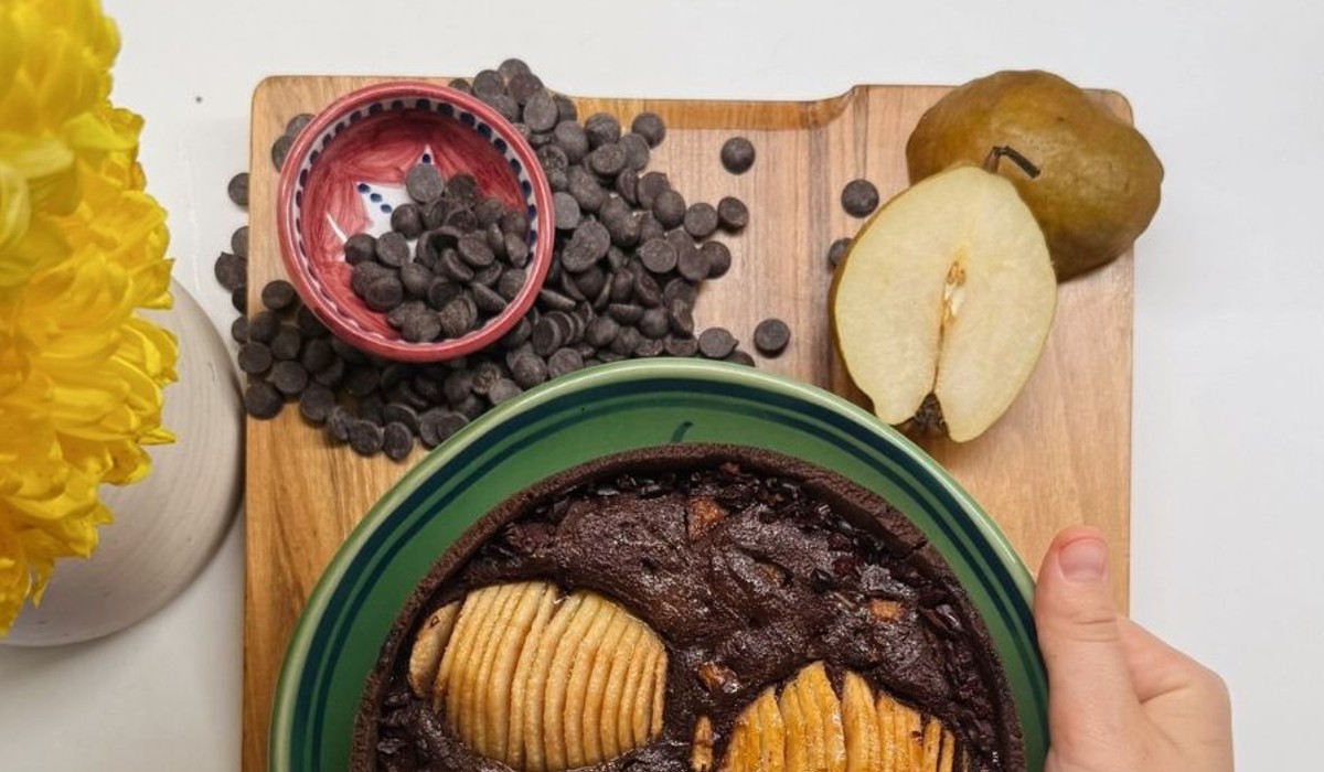 Crostata cioccolato e pere