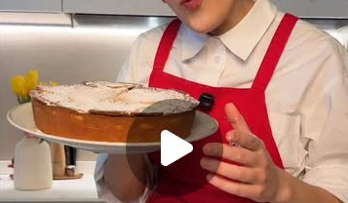 Crostata di riso, ricotta e cioccolato