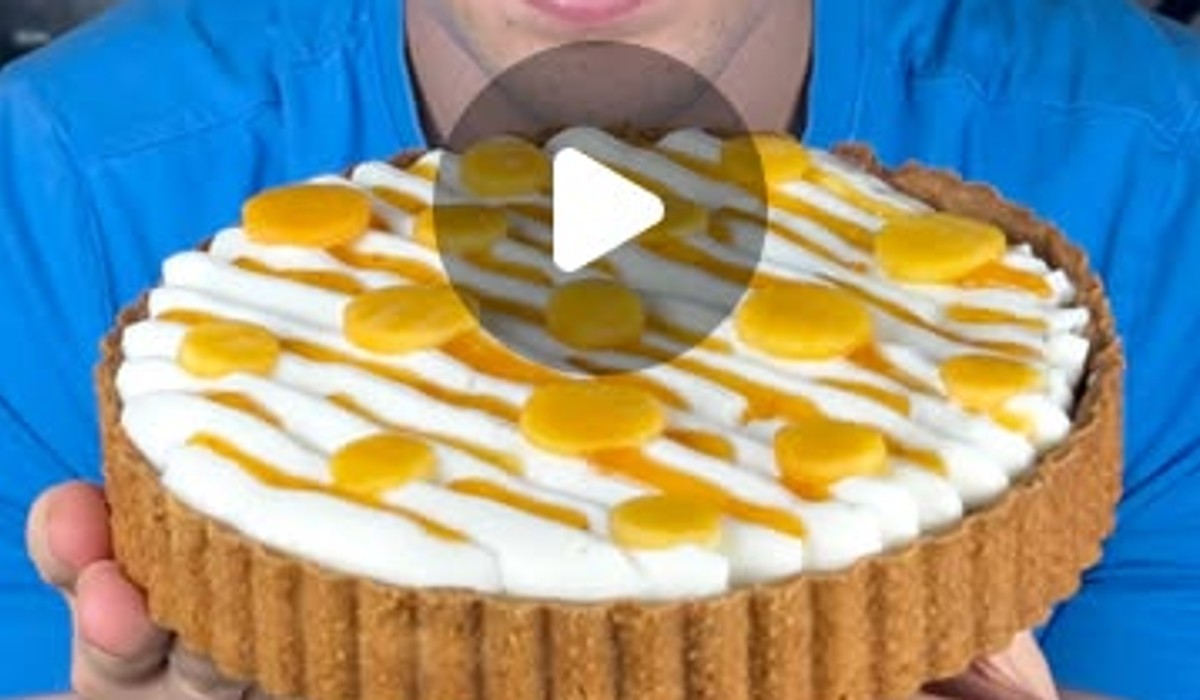 Crostata pesca e ricotta