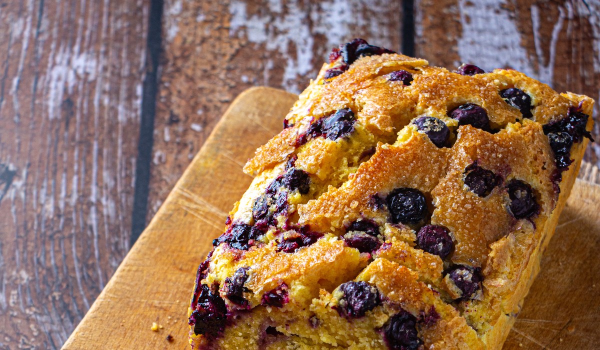 Plumcake ai mirtilli