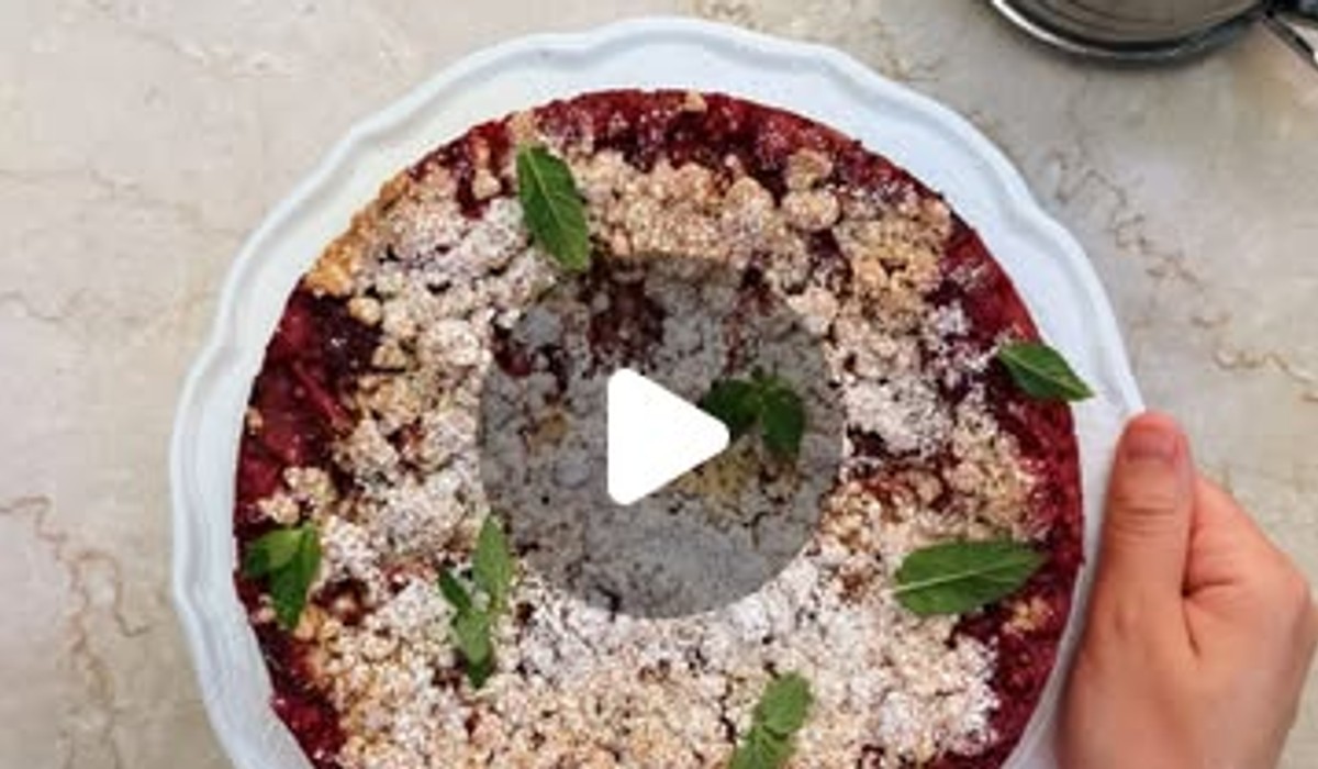 Sbrisolona alle fragole