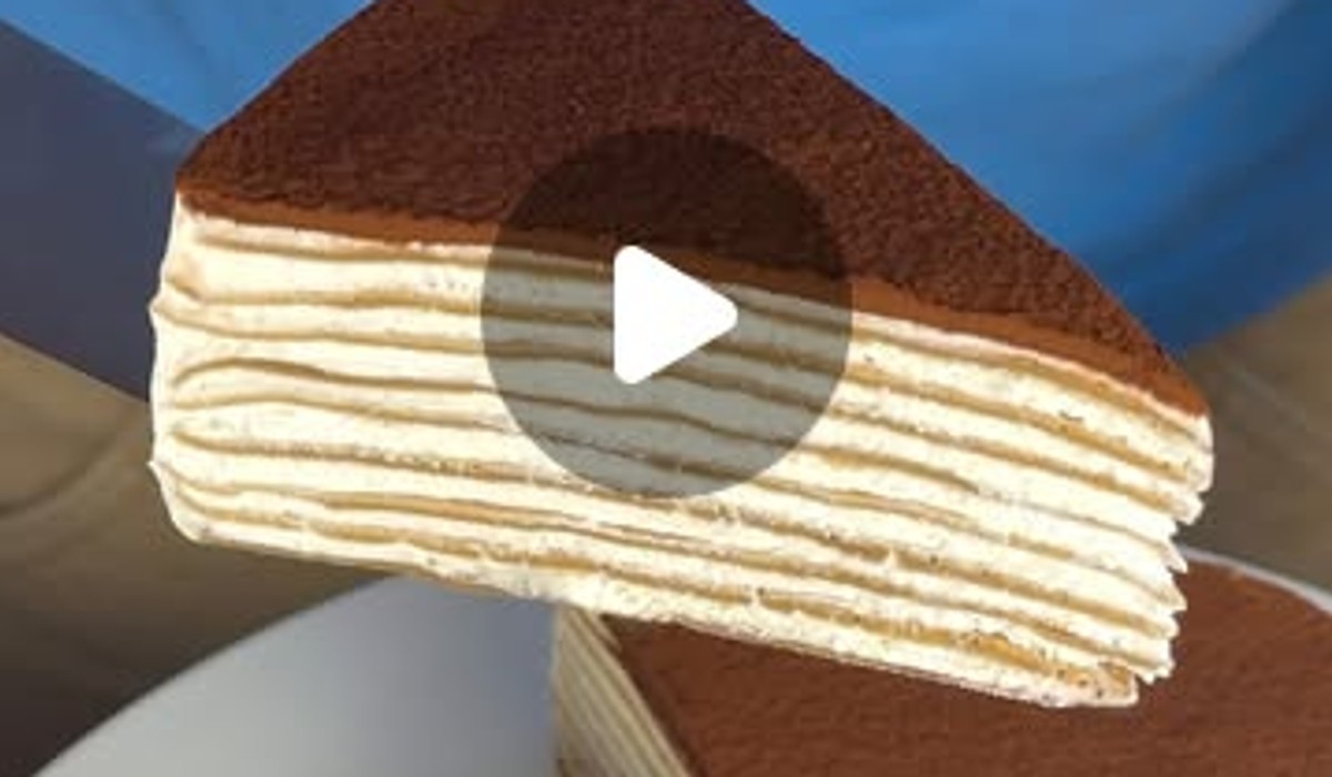 Torta crepes tiramisù