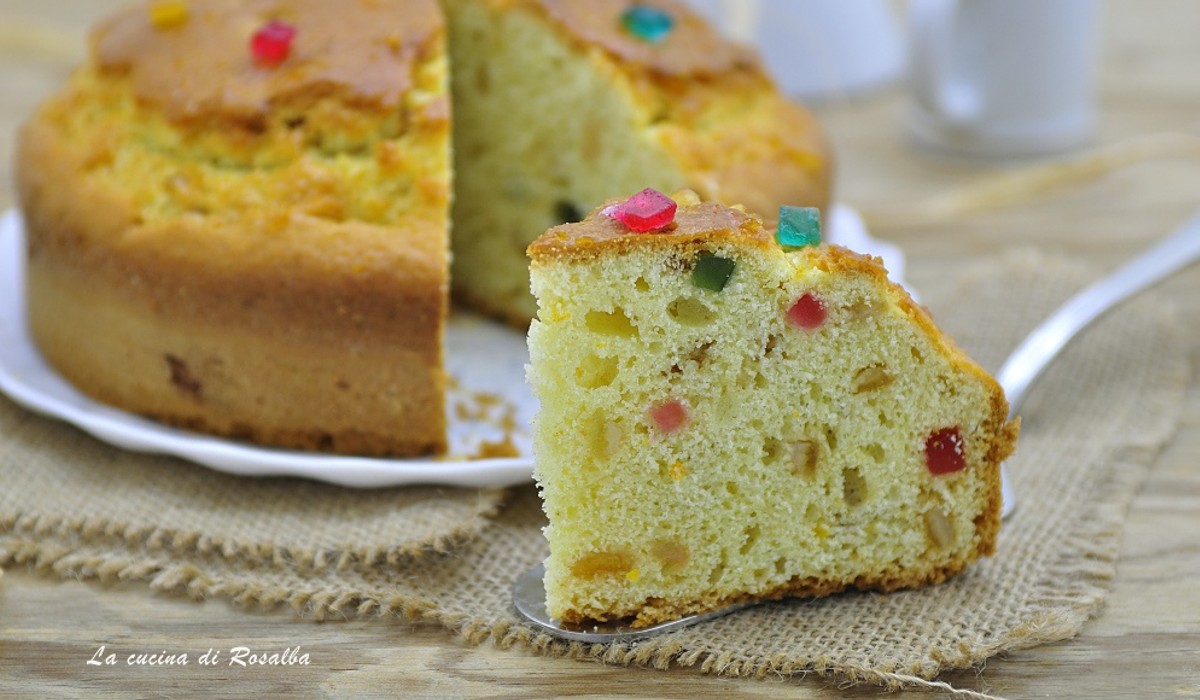 Torta Soffice Ai Frutti Canditi