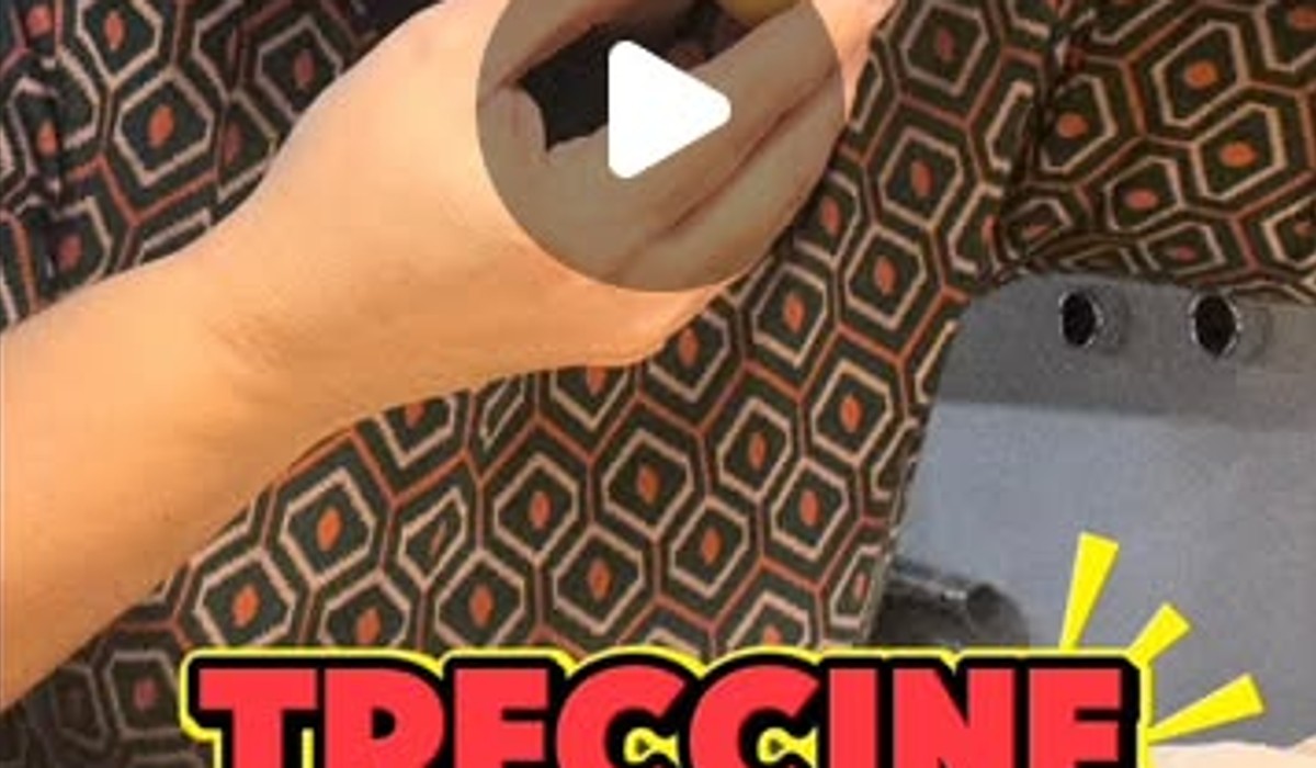 Treccine con lo zucchero