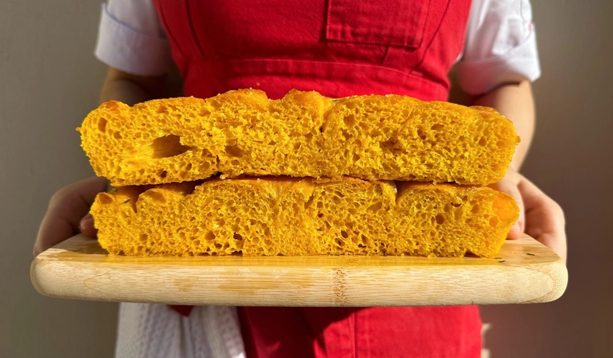Focaccia alla zucca
