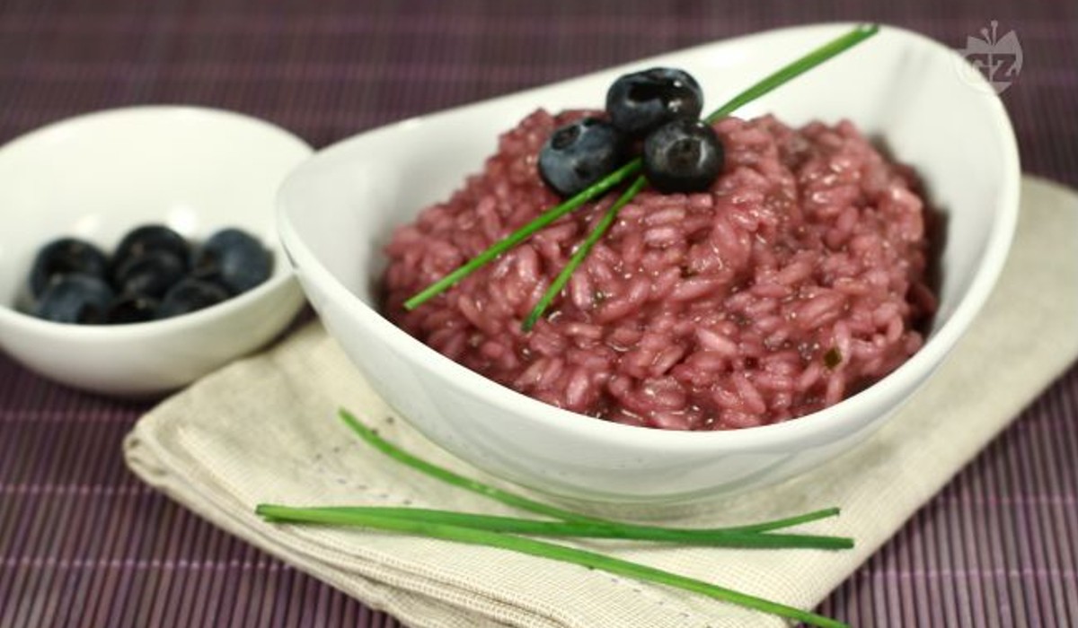 Risotto Ai Mirtilli