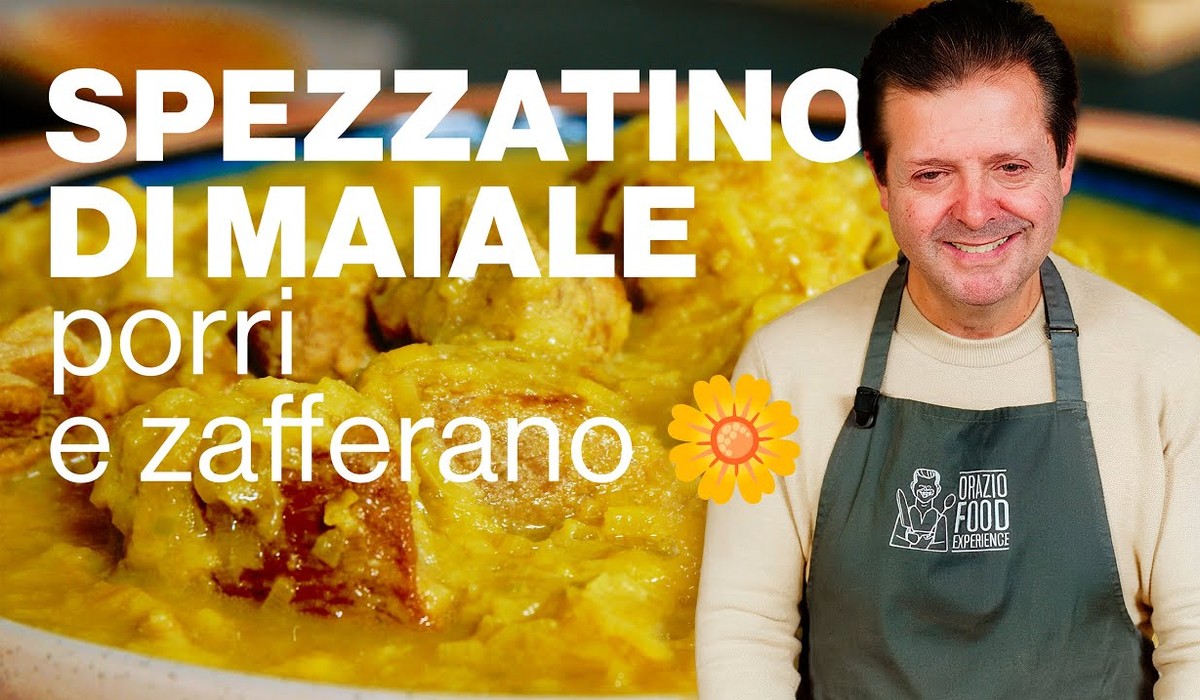 Spezzatino di Maiale con Porri e Zenzero