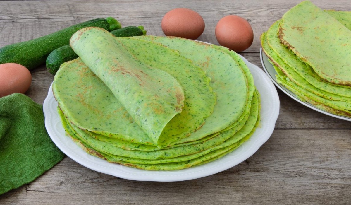 Crepes di zucchine